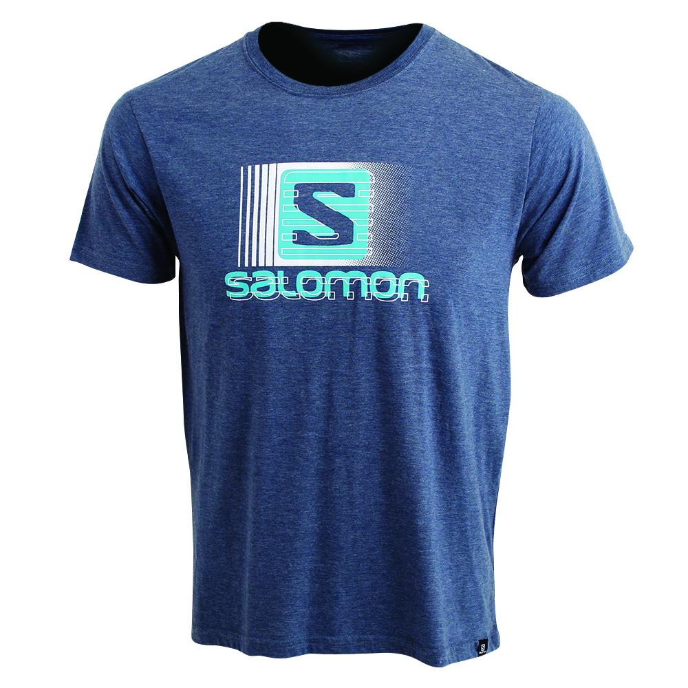 Salomon FLASHBACK SS M Camisetas Hombre - Oscuro - Colombia (57291-TKJN)